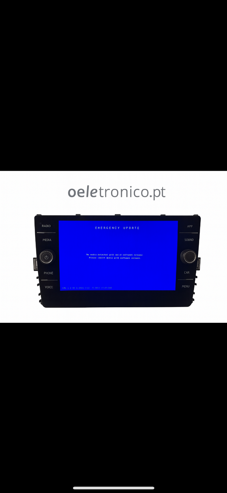 Reparação rádio MIB STD2 Tecnisat vw  