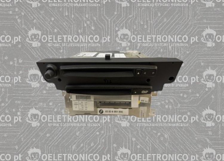 Reparação Rádio BMW CCC Profissional Série 3 / 5 / 6 / X5 / X6