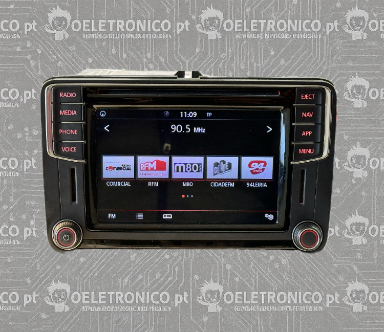 Unidade de navegação VW / Seat Discover Media MIB STD2+/NAV PQ