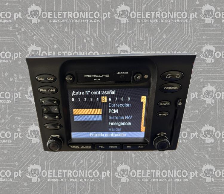Reparação Rádio Porsche PCM 2 