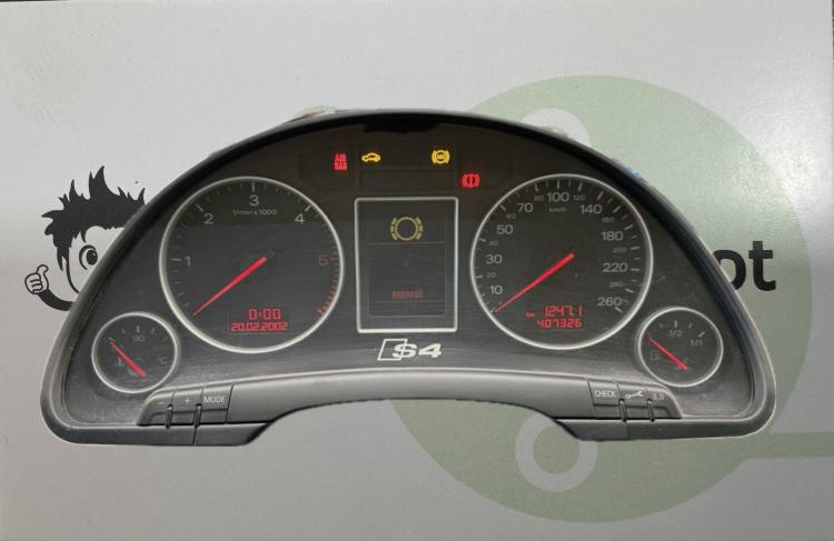 Reparação painel de instrumentos Audi A4 (B6+B7) 2001-2008